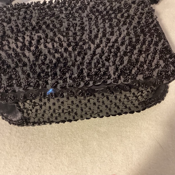 Vintage beaded special occasion handbag handmade in Hong Kong - Picture 9 of 10